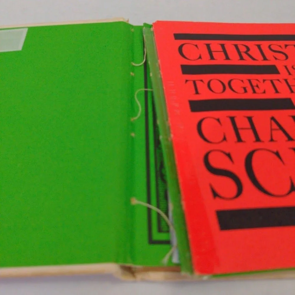 Vintage 1964 Peanuts Christmas is Together-Time Book Charles Schulz Hardcover